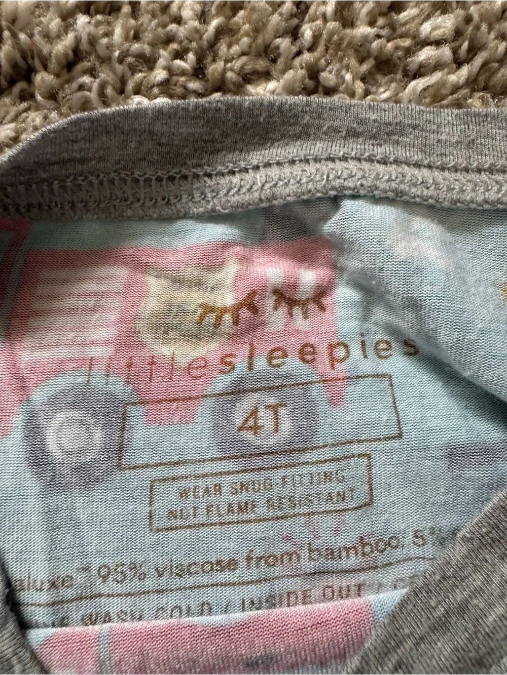 Little Sleepies To The Rescue two-piece pajama set, 4T